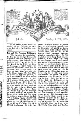 Bamberger Volksblatt Samstag 6. März 1875