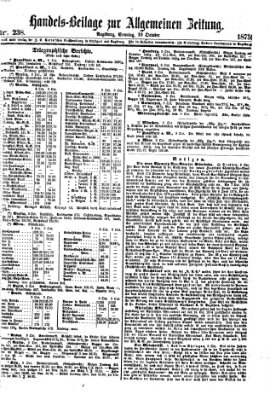 Allgemeine Zeitung Sonntag 10. Oktober 1875