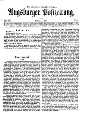 Augsburger Postzeitung Freitag 7. Mai 1875
