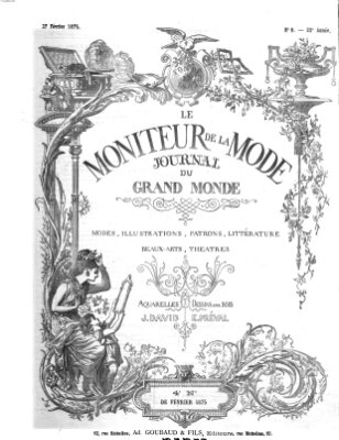 Le Moniteur de la mode Samstag 27. Februar 1875