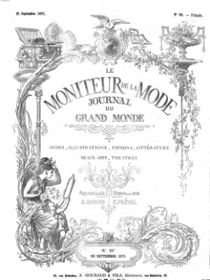 Le Moniteur de la mode Samstag 25. September 1875
