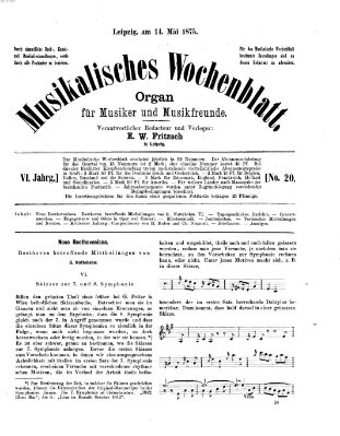 Musikalisches Wochenblatt