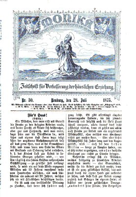 Katholische Schulzeitung (Bayerische Schulzeitung) Mittwoch 28. Juli 1875