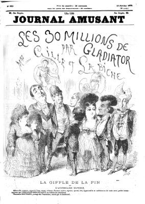 Le Journal amusant Samstag 13. Februar 1875