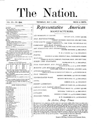The nation Donnerstag 6. Mai 1875