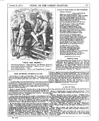 Punch Samstag 30. Oktober 1875