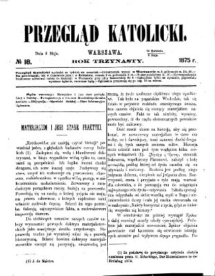 Przegląd Katolicki Donnerstag 6. Mai 1875