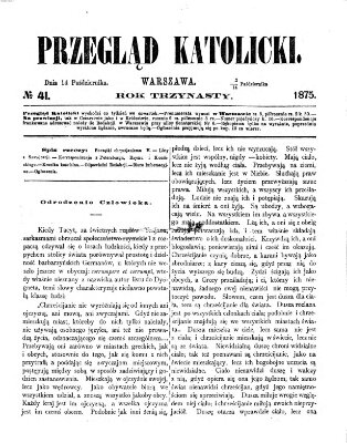 Przegląd Katolicki Donnerstag 14. Oktober 1875