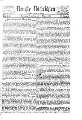Neueste Nachrichten aus dem Gebiete der Politik Donnerstag 7. Oktober 1875
