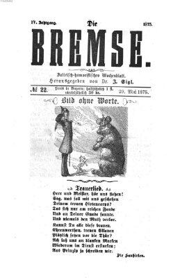 Die Bremse Samstag 29. Mai 1875