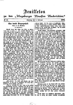 Augsburger neueste Nachrichten Sonntag 6. Februar 1876