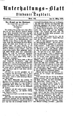 Lindauer Tagblatt für Stadt und Land Samstag 11. März 1876