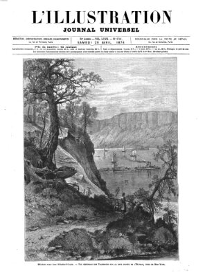 L' illustration Samstag 29. April 1876