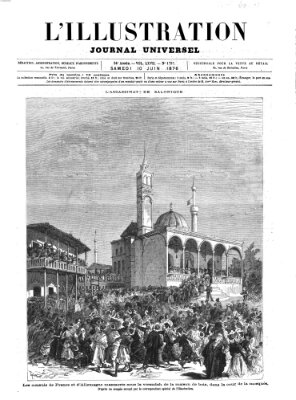 L' illustration Samstag 10. Juni 1876
