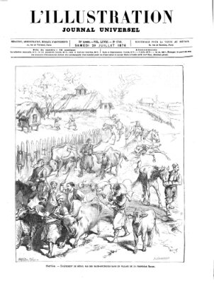 L' illustration Samstag 29. Juli 1876