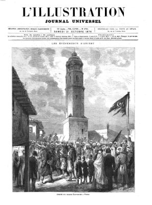 L' illustration Samstag 21. Oktober 1876