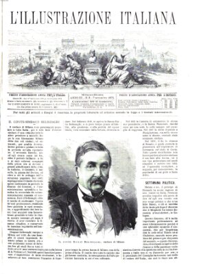 L' Illustrazione italiana Sonntag 7. November 1875