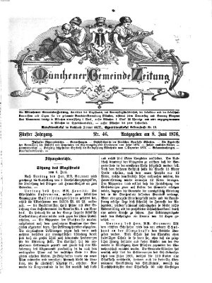 Münchener Gemeinde-Zeitung