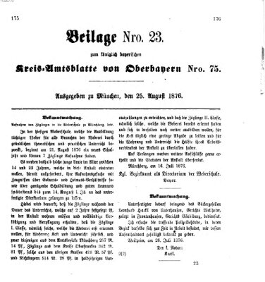 Königlich-bayerisches Kreis-Amtsblatt von Oberbayern (Münchner Intelligenzblatt)