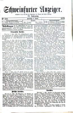 Schweinfurter Anzeiger Freitag 2. Juni 1876