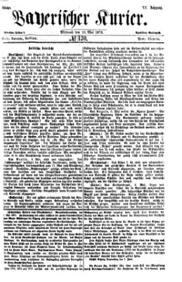 Bayerischer Kurier Mittwoch 10. Mai 1876