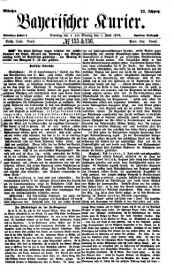 Bayerischer Kurier Sonntag 4. Juni 1876