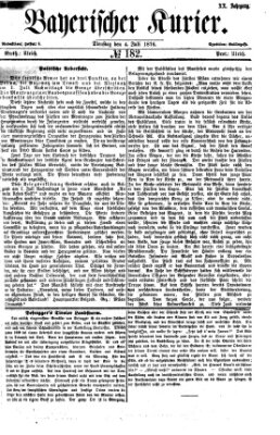 Bayerischer Kurier Dienstag 4. Juli 1876