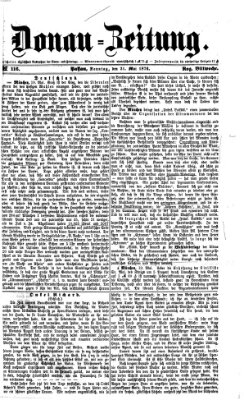 Donau-Zeitung Sonntag 21. Mai 1876