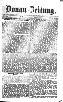 Donau-Zeitung Freitag 8. September 1876