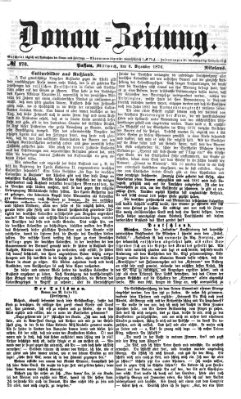 Donau-Zeitung Mittwoch 6. Dezember 1876