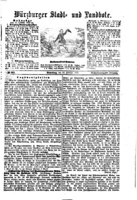 Würzburger Stadt- und Landbote Dienstag 29. Februar 1876
