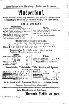 Würzburger Stadt- und Landbote Freitag 30. Juni 1876