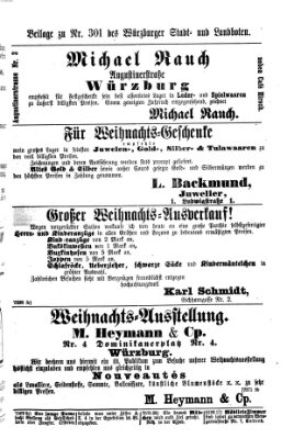 Würzburger Stadt- und Landbote Montag 18. Dezember 1876