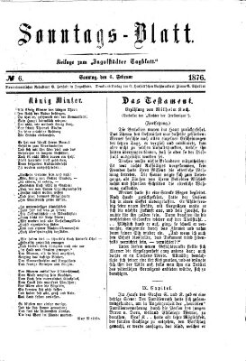Ingolstädter Tagblatt Sonntag 6. Februar 1876