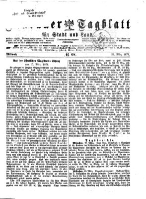 Lindauer Tagblatt für Stadt und Land Mittwoch 22. März 1876