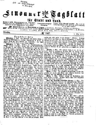 Lindauer Tagblatt für Stadt und Land Dienstag 9. Mai 1876