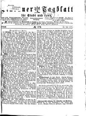Lindauer Tagblatt für Stadt und Land Mittwoch 26. Juli 1876