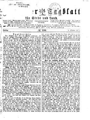 Lindauer Tagblatt für Stadt und Land Freitag 6. Oktober 1876