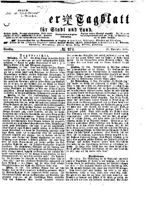 Lindauer Tagblatt für Stadt und Land Samstag 18. November 1876