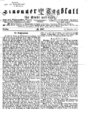 Lindauer Tagblatt für Stadt und Land Dienstag 19. Dezember 1876