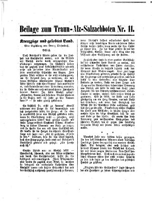 Traun-Alz-Salzachbote Dienstag 17. Februar 1874