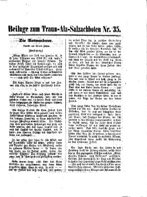 Traun-Alz-Salzachbote Mittwoch 27. Mai 1874