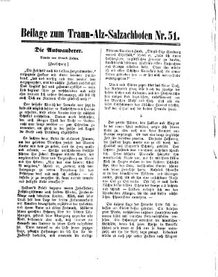 Traun-Alz-Salzachbote Dienstag 4. August 1874