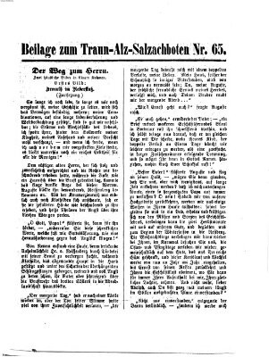 Traun-Alz-Salzachbote Dienstag 29. September 1874
