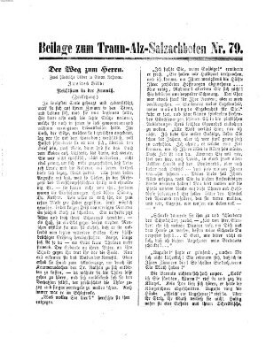 Traun-Alz-Salzachbote Dienstag 9. November 1875