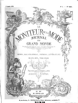 Le Moniteur de la mode Samstag 8. Januar 1876