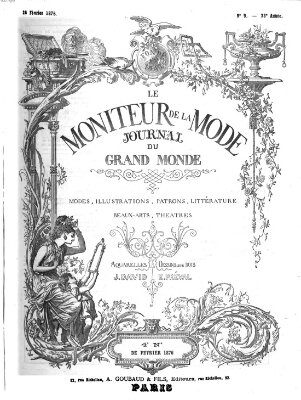 Le Moniteur de la mode Samstag 26. Februar 1876