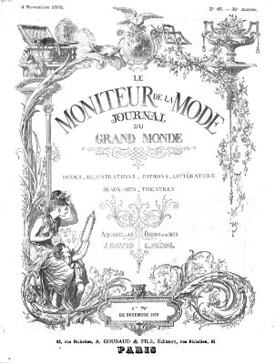 Le Moniteur de la mode Samstag 4. November 1876