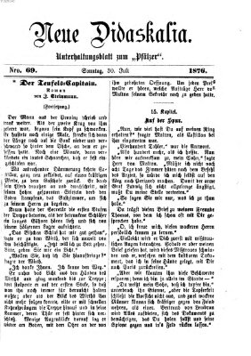 Neue Didaskalia (Pfälzer) Sonntag 30. Juli 1876