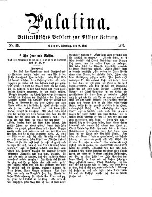 Palatina (Pfälzer Zeitung) Dienstag 9. Mai 1876